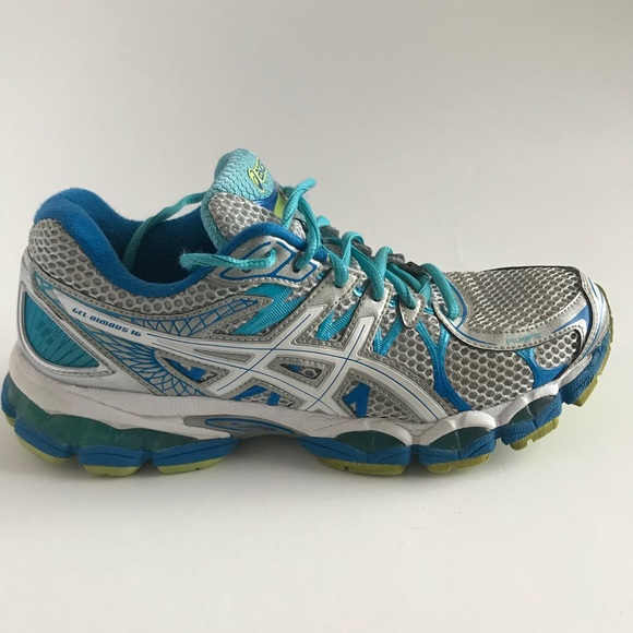 asics running shoes women gel nimbus size 7.5 asics running shoes women gel nimbus size 7.5